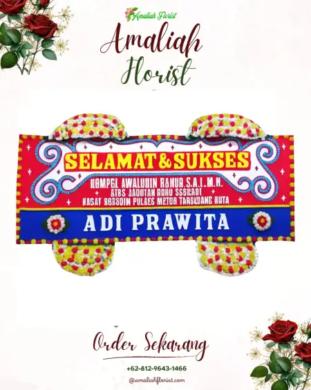 Papan Bunga Ucapan Selamat Grujugan Lor